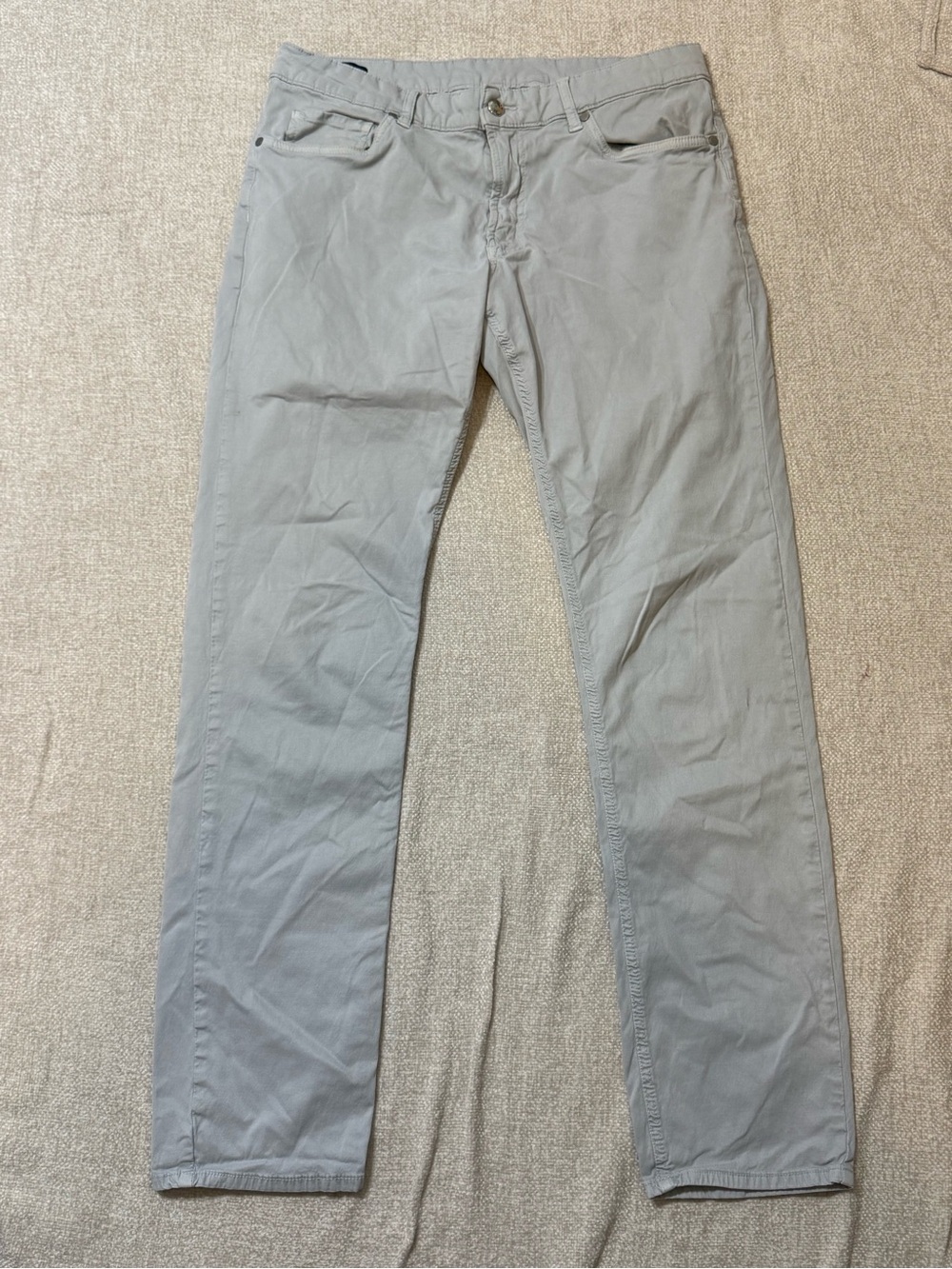 Peter Millar Crown Crafted Pants 34x32 Gray Stretch Quiet Luxury Golf